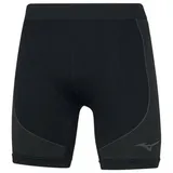 Mizuno Mid Undertight Herren Schwarz XL