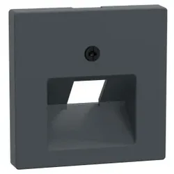 Merten 298314 Zentralplatte für UAE-Einsatz, 1fach, anthrazit, System M