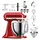 KitchenAid Artisan 5KSM185 Allrounderset Empire Rot