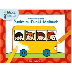 COPPENRATH 63549 Mein allererstes Punkt-zu-Punkt-Malbuch (Mini-Künstler)