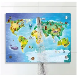 fredis Kinderdusche Welt Set mit Duschkopf Kinder Dusche Pirat ohne Bohren