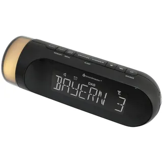Soundmaster UR6600SW Radiowecker DAB+, FM, Schwarz