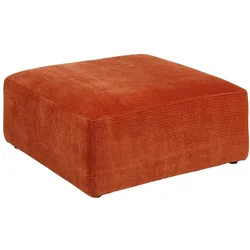 KAWOLA Sofa Sitzelement SEPHI klein Cord Vintage rot