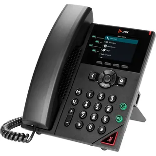 Poly HP VVX 250 4-line Desktop Phone PoE