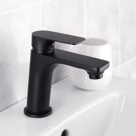 CORNAT Waschtischarmatur schwarz NERS1
