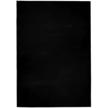 Kayoom Teppich KAYOOM "Surfacer 225", schwarz, B:200cm H:12mm L:290cm, Polyester, Teppiche, Teppich, weicher Kurzflor, Wohnzimmer