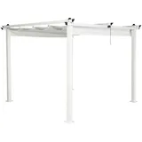 Gardenson Pergola, Metall, 295x248x295 cm, Sonnen- & Sichtschutz, Pavillons & Pergolas, Pergolas