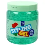 Hegron Styling Gel - Mega Hold - Gel für jeden Haartyp - 12er Pack (12 x 500ml)