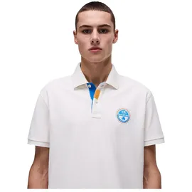 Napapijri Kurzarmpoloshirt Weiß M