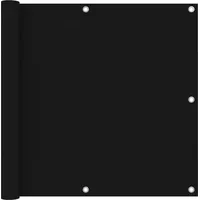 VidaXL Balkon-Sichtschutz Schwarz 90x500 cm Oxford-Gewebe