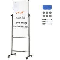 Vevor Rollendes Magnetisches Whiteboard 611 x 1220 mm, Höhenverstellbares