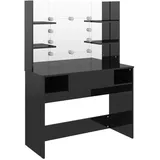 vidaXL vidaXL, Schminktisch mit Led-beleuchtung 100x40x135 cm) Mdf