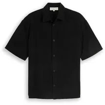 Tom Tailor Kurzarmhemd Schwarz S