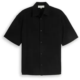 Tom Tailor Kurzarmhemd Schwarz S