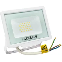 LUXULA Außenstrahler LED 20 W 2000 lm IP65 Weiß