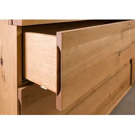 MASSIVMOEBEL24.DE Sideboard 200 x 75 x 45 cm Beige
