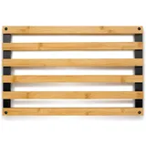 Kela Bambus schwarz 38,0x24,0x3,0cm