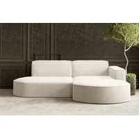 Kaiser Möbel Ecksofa Designer MODENA STUDIO L stoff Poso und Neve beige