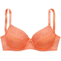 LASCANA Bügel-BH Damen neon pfirsich Gr.70C