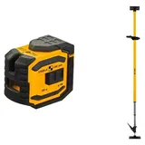 Stabila LAX 300, 5-pcs Kreuzlinienlaser selbstnivellierend Reichweite (max.): 20m