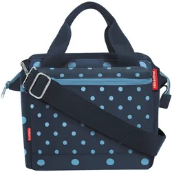 KLICKFIX Lenkertasche ROOMY, mixed dots blue 4 LITER