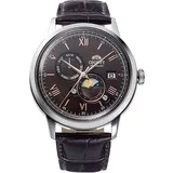 Orient RA-AK0804Y30B Sun and Moon Automatik Herrenuhr 41mm 3ATM - Braun/Braun