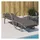 vidaXL Sonnenliege 60 x 199 x 42 cm Grau