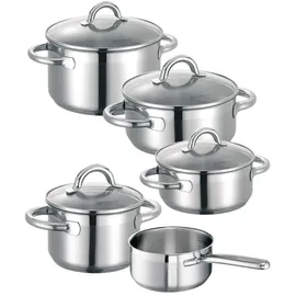 Schulte-Ufer Loop Topf-Set 5-tlg. Stieltopf + Bratentopf + Fleischtopf