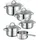 Schulte-Ufer Loop Topf-Set 5-tlg. Stieltopf + Bratentopf + Fleischtopf