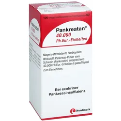 Pankreatan 40.000 Ph.eur.-einheiten 100 St