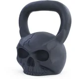 20 kg Totenkopf Kettlebell - Ausgefallene Gusseisen Kugelhantel im Skull-Design