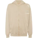 Plein Sport Kapuzen-Sweatjacke Beige M