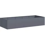 vidaXL Pflanzgefäß 200 x 80 x 40 cm Anthrazit