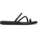 Crocs Miami Toe Loop Damen Schwarz 36