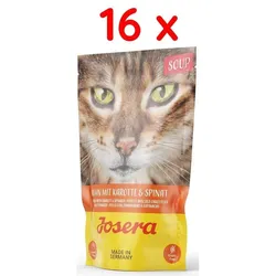 Josera Filetsuppe mit hohem Brühengehalt 16x70g