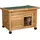 Kerbl Katzenhaus Rustica Holz 57x45x43 cm Braun/Grün
