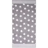 Dyckhoff Stars Duschtuch 70 x 140 cm grau
