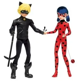 Miraculous Ladybug & Cat Noir Puppen Set