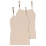 SCHIESSER Damen Spaghettitop Modal Essentials in Sand | Gr.: 48