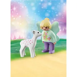 Playmobil 1.2.3 Feenfreundin mit Rehkitz 70402