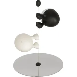 Alessi Lilliput  Salz-/Pfefferstreuer schwarz / weiß