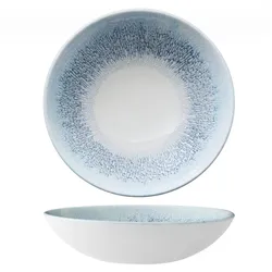 Churchill Fusion Blue Teller Tief Coup 24.8Cm, 12 Stück