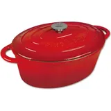 KING HOFF Gusseisen Kochtopf 30 cm rund