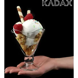 Kadax Eisbecher 6-tlg. Transparent 200 ml