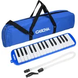 HAGE MUSIKVERLAG Melodica Blue (incl. case and mouthpiece)