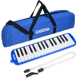 HAGE MUSIKVERLAG Melodica Blue (incl. case and mouthpiece)