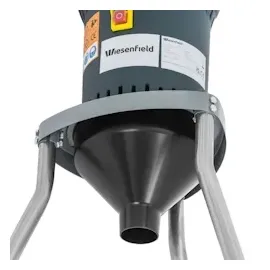 Wiesenfield Getreidemühle elektrisch + 300 kg/h 1300 W mit Untergestell
