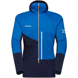 Mammut Eiger Speed Ml Hybrid Halbreißverschluss-sweatshirt - Azurit / Night - XL