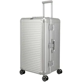 Travelite Next 4-Rollen Cabin L 76 cm / 100 l silber