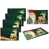 4er-Set Kork-Tischsets - Weihnachten (CARMANI)